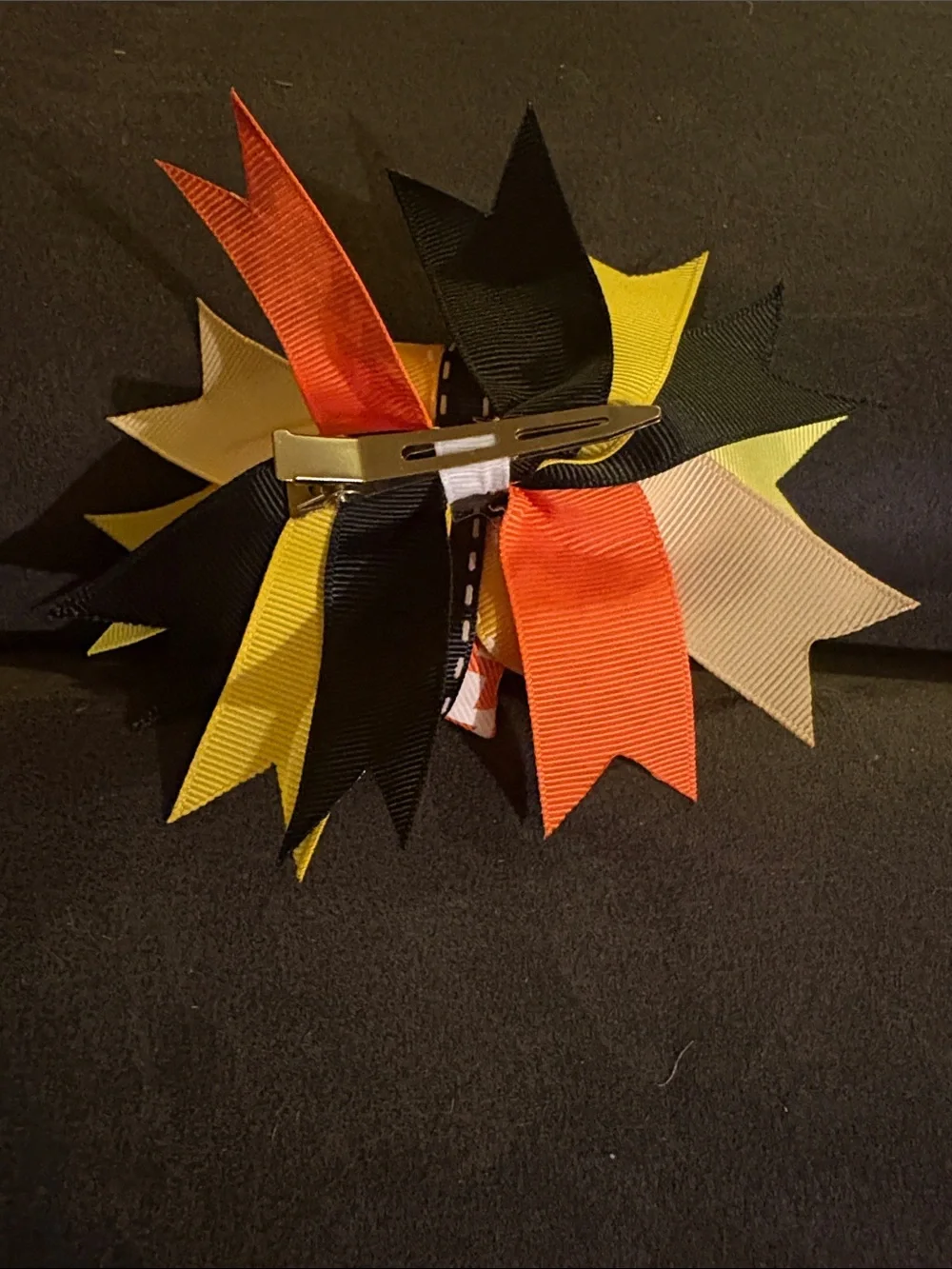 🔥5 FOR $25🔥 Yellow & Black Batman Ribbon Hair Bow for Kids